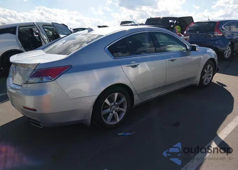 2013 Acura Tl 3.5 из США, поврежденный, VIN 19UUA8F57DA001101